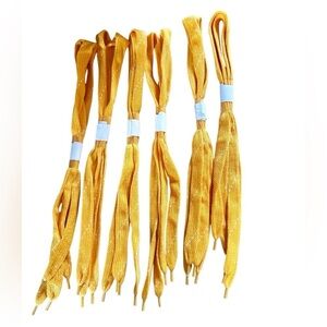 6 Pack of Shoelaces Orange/White​​​​